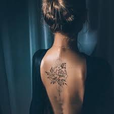 For crossdressers and transgender women: 31 Beautiful Spine Tattoo Ideas For Women Inspirationfeed