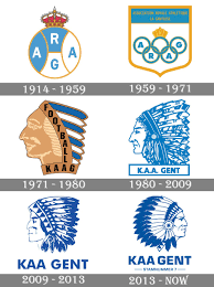 Buy old football shirts | classic, vintage soccer jerseys from around the world. Gent Logo Logo And Symbol Meaning History Png