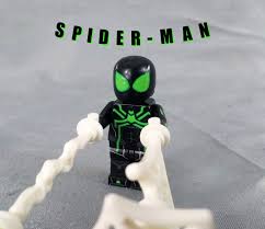 Black And Green Spiderman Suit Neon Green And Black Spider Man Suit Marvel Spider Man Mini Action Figure Decor Custom Figure Minifigure Kids Gift In 2020 Neon Green Black Spider Spiderman