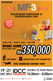 See more of idcc convention centre, shah alam on facebook. Mf3 Malaysia Furniture Furnishing Fair 2014 Ideal Convention Centre Shah Alam Gainsinfo