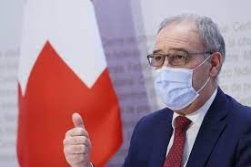 Le 9 décembre 2015, l'assemblée fédérale a élu guy parmelin au conseil fédéral. Swiss President Heads For Damage Control Eu Summit Reuters