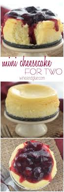 Use a smaller springform pan: Mini Cheesecake For Two Simple Joy