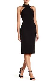 Bebe Mock Neck Strappy Crepe Dress With Images Crepe Dress Nordstrom Dresses Dresses