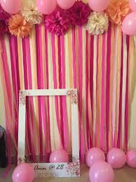 Birthday Backdrops For Photos Diy Photo Backdrop For My Friend S 28th Birthday Party Happy That It Turned Out Nicely Diy Birthday Decorations 50th Birthday Party Decorations Diy Birthday