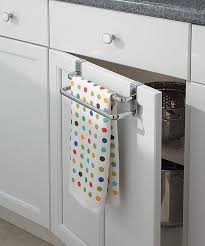 Over Door Towel Bar Clever Idea For The Kitchen Decorative Kitchen Towels Kitchen Towel Rack Towel Bar