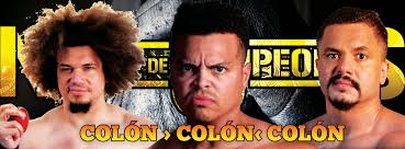 Ito rolon vs carlitos colon. Noche De Campeones Carlito Caribbean Cool Vs Epico Vs Primo Por El Campeonato Universal Superluchas
