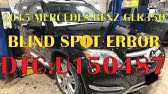 Ususally it displays a dashboard message blind spot assist inoperative the dealer is unfamiliar with the problem, but there must be something to check, since there is a daswhboard message. Mercedes Benz Blind Spot Assist Inoperative Repair Youtube