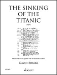 the sinking of the titanic by gavin