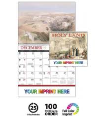 2020 Art Of The Holy Land Catholic Spiral Calendar Catholic Holy Land Imprinting
