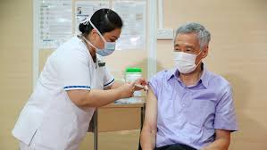 Any vaccine which is not approved by the health sciences authority. Singapore Pm Lee Hsien Loong Receives Pfizer Biontech Coronavirus Vaccination Abc News