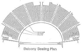 Ryman Auditorium Seating Plan