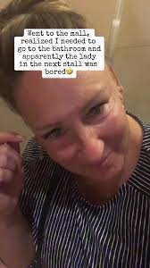 Of course i had to play along… #funtimes #muffinman #restroom #sofunny...