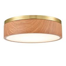 Since colonial times, the pineapple has symbolized southern hospitality. Brass Modern Wood Grain Round Led Flush Mount Ceiling Light Claxy