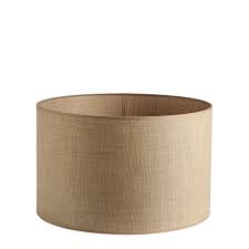Fabrication 100% française dans notre atelier de roubaix. Abat Jour Cylindrique Beige Diam 40 Cm