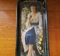 Vintage Coca-Cola Metal Rectangular Serving Tray Memorablia Printed In 1973  USA