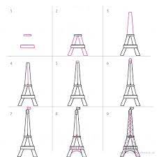 eiffel tower doodles step by step doodles of eiffel tower how to draw eiffel tower dood eiffel tower drawing art drawings sketches simple doodle drawings