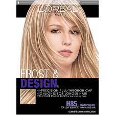 Maybe you would like to learn more about one of these? Amazon Com L Oreal Paris Frost And Design Cap Hair Highlights For Long Hair H85 Champagne 1 Kit Beauty Personal Care