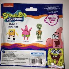 Nickelodeon SpongeBob Squarepants, Squidward & Patrick Build-it Mini  Figures New | eBay