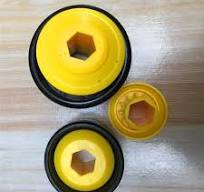 50*1.5 6202 KTR Plastic End Caps Bearing for Conveyor Roller End Spare  Parts Conveyor Roller