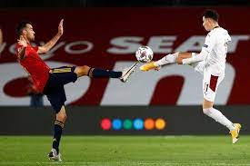 Tiga gol kemenangan spanyol sendiri berhasil disarangkan oleh dani olmo (34xe2x80x99), ferran torres (36xe2x80x99). Euro 2020 Laga Pemanasan Spanyol Vs Lithuania Batal Karena Sergio Busquets Positif Covid 19 Antara News Makassar