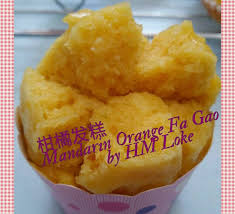 梅轩 柑橘发糕mandarin Orange Fa Gao Pastry Recipes Food Mandarin Orange