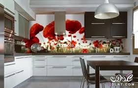 اشكال ورق جدران للمطبخ