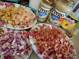 Rangup di luar berkrim cheese di dalam! Resepi Popia Cheese Carbonara