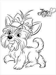 Best 21 jojo siwa coloring pages printable.coloring pages the easiest method to soothe your kid. Kids N Fun Com 6 Coloring Pages Of Jojo And Bowbow