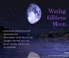 Image Result For Waxing Gibbous Moon Spiritual Meaning Waxing Gibbous Moon Moon Spells
