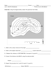 The controls at the top of the gizmo allow you to manipulate the landscape on the left and the map on the right. 27 Earth Science Topographic Map Worksheet Answers Free Worksheet Spreadsheet