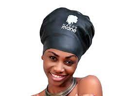 Amazon Com Happy Mane Silicone Swim Cap For Braids And Dreadlocks Keeps Your Hair Dry While Swimming And Bat Swimming Hairstyles Hair To Go Hair Shower Cap