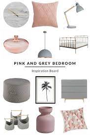 Pink And Grey Bedroom Inspiration Board Love The Grey And Blush Pink Colour Combo Nails Pink Bedroom Decor Bedroom Inspiration Board Bedroom Inspirations