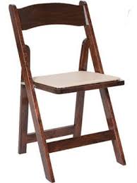 Classic Series Wood Folding Chair With Vinyl Padded Seat Wood Folding Chair Folding Chair Wooden Folding Chairs