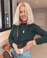 gray ombre remy human hair bob wig with a lace front short hair styles hair styles short blonde hair