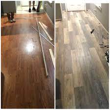 Vinyl and linoleum differ, but one of these flooring materials looks so much like the other that it's easy to confuse them. Smartcore Ultra Vinyl Flooring Before And After Color Woodford Oak Vinyl Flooring Flooring Floor Colors