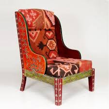 Upholstered Kilim Natural Furniture India Natural Home Furnishing Rug Pouf Furniture India Natural Furniture Upholstered Chairs Home Interior Design