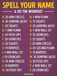 Pin By Brianna Burkhart On Exercise Planet Fitness Workout Cheer Workouts Spell Your Name Workout