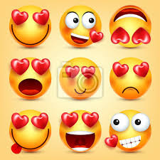 Smiley mit brille und haare, lächelnd, glückliches emoticon. Smiley Mit Brille Lachelnd Wutend Traurig Glucklich Emoticon Wandposter Poster Emoticons Smileys Angst Myloview De