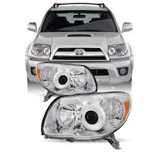 1978 debiutuje druga generacja (seria 60). Akkon For Toyota 4runner Chrome Oe Replacement Headlights Driver Passenger Amber Head Lamps Pair Buy Online In India At Desertcart 32712293