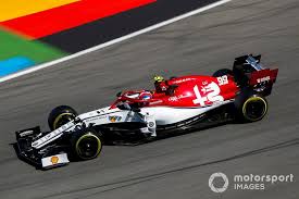 11th Antonio Giovinazzi Alfa Romeo Racing C38 Alfa Romeo Racing German Grand Prix