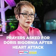 Colleagues asked for prayers for veteran ABS-CBN journalist Doris Bigornia  as she's scheduled for an open heart surgery following a heart attack over  the weekend. FULL STORY: bit.ly/2ZLnxu0