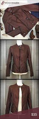 Sebby Collection Faux Leather Moto Jacket Faux Leather Moto Jacket Clothes Design Full Floral Skirt