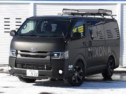 ハイエース 札幌店ブログ ついに札幌店に ハイエース 4wd 自動車 トヨタハイエース