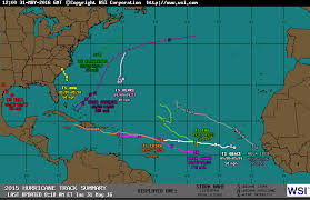 Intellicast 2004 Hurricane Track Summary In United States