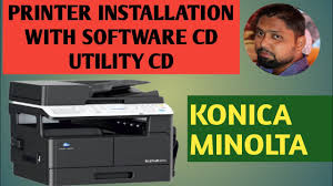 Download the latest drivers, manuals and software for your konica minolta device. Printer Installation With Cd Konica Minolta Bizhub 205i 225i Utility Software Cd Copier Zone Youtube