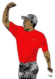 Tiger woods the book is his favorite book because hes selfice and like the book abuot him. Tiger Woods Rebecca Bear Digital Art People Figures Sports Figures Golf Artpal