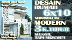 Desain rumah minimalis pada gambar mengandalkan 2 ruang tidur utama yang dilengkapi dengan kamar mandi pribadi. Desain Rumah 5x12 3 Kamar Tidur Dengan Rooftop Youtube