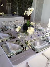 Mirror Charger Plates Charger Plates Decor Dining Table Decor Romantic Dinner Decoration