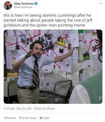 Twitter Bursts With Memes As Dominic Cummings Provides Evidence To Mps On Government Covid 19 Effort Salten News