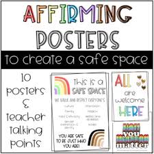 We did not find results for: Affirming Safe Space Classroom Posters By Zero Waste Classroom Tpt